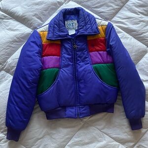OP Multicolor Puffer Jacket